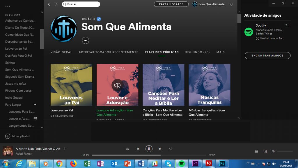 playlist louvor e adoração 